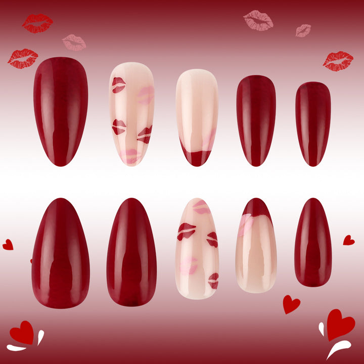 Kiss-Embellished Press-On Nail Set Kalsten