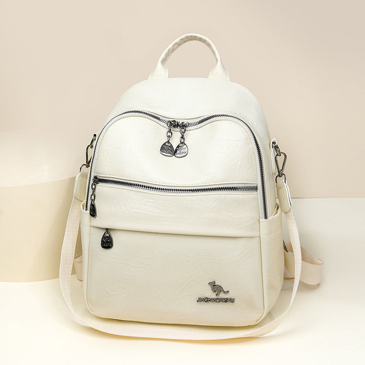 Luxurious Retro Leather Backpack Kalsten