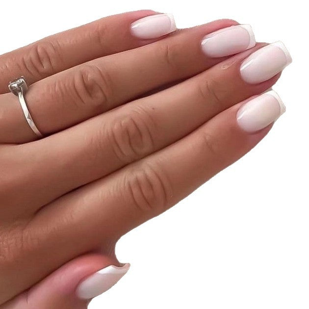 French Tip Acrylic Nail Extensions Kalsten