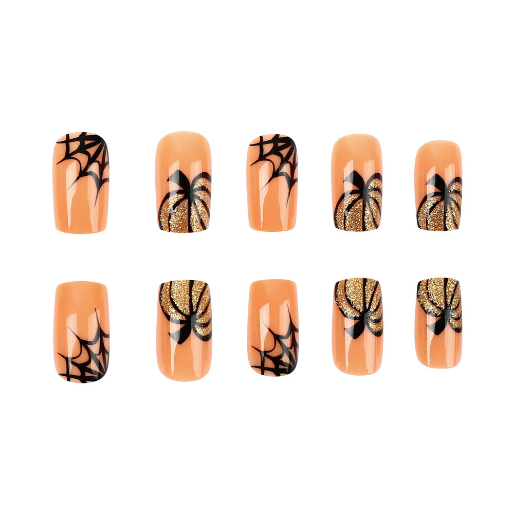 Seasonal Halloween-Themed Press-On Nails Kalsten