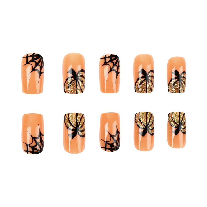 Seasonal Halloween-Themed Press-On Nails Kalsten