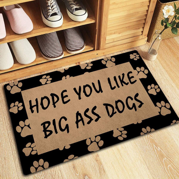 Cat-Themed Natural Coir Doormat