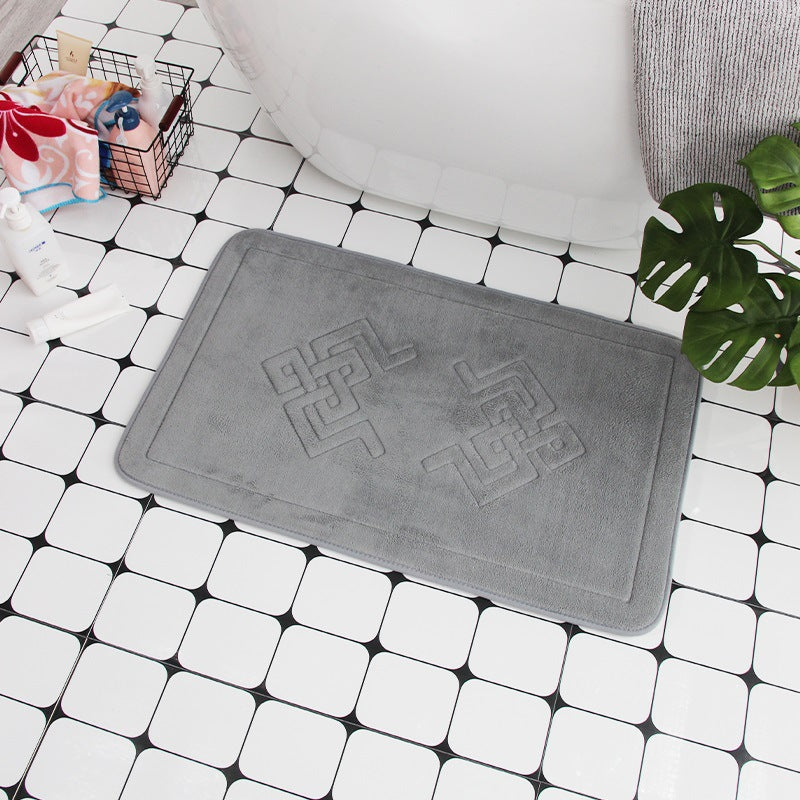 Plush Bath Mat Kalsten