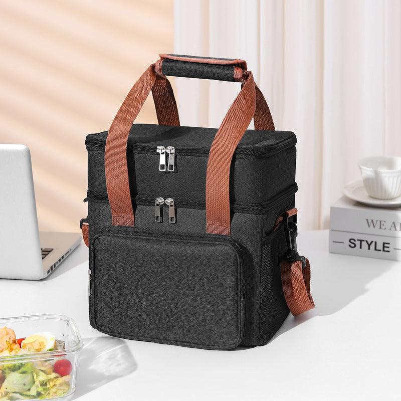 Insulated Multi-Compartment Food Cooler Tote Kalsten