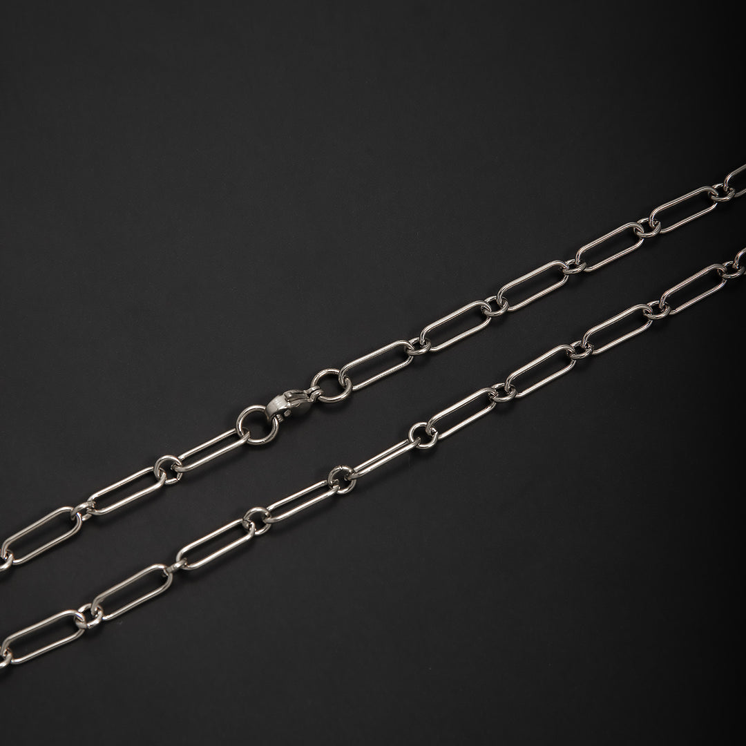 Elegant Open Link Chain Necklace Kalsten