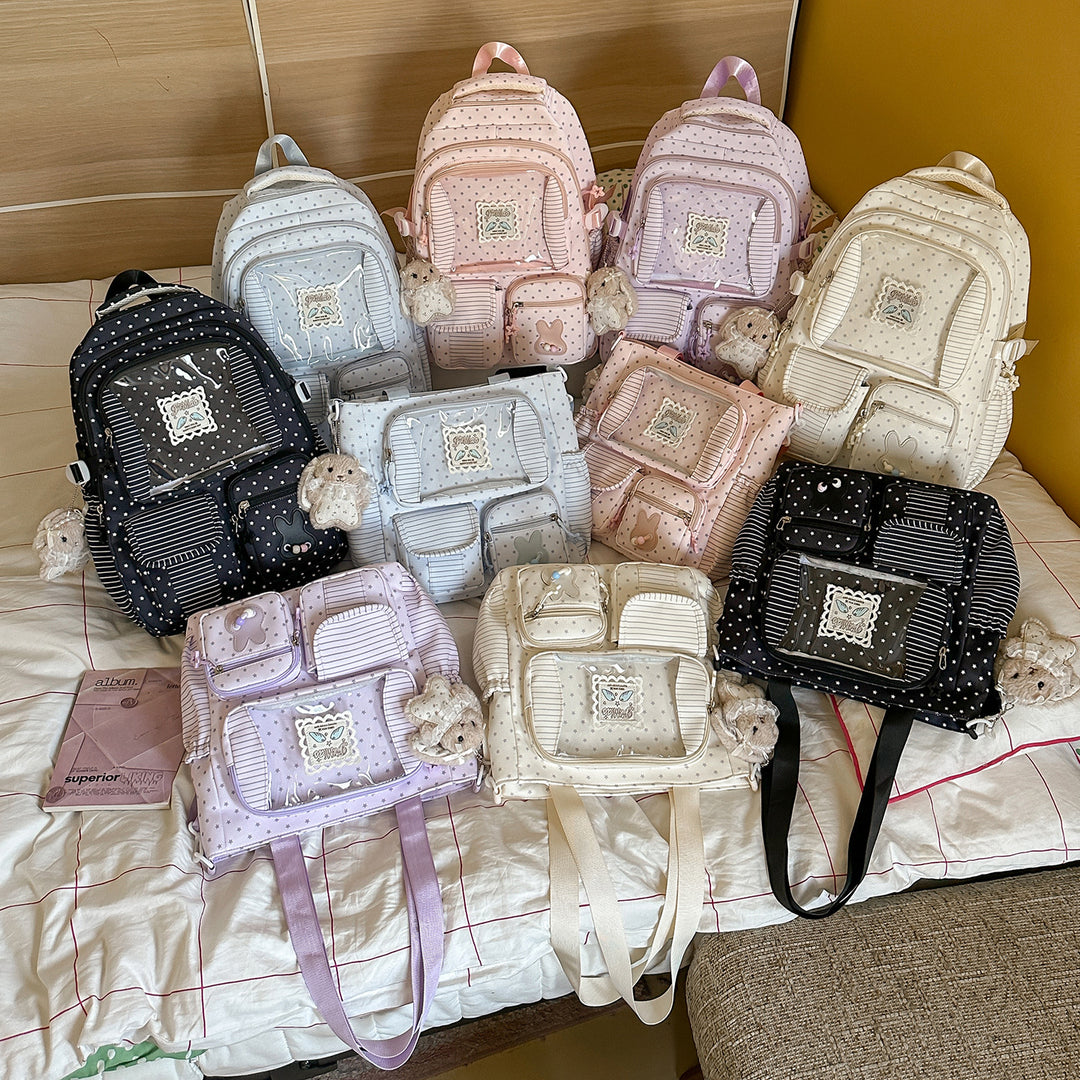 Playful Bunny Ear School Backpack Kalsten