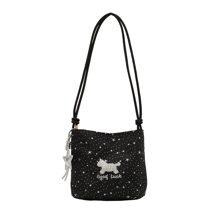WoCasual Star-Print Crossbody Bag Kalsten