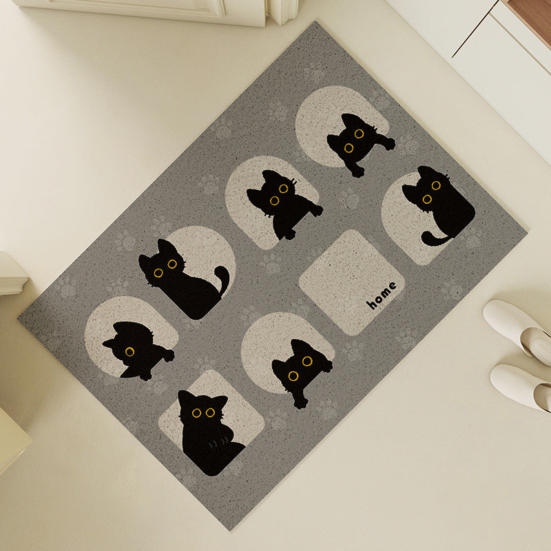 Cat-Themed Area Mat Kalsten