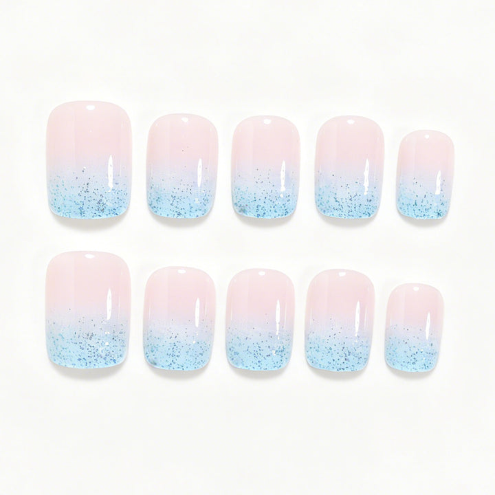 Glitter Ombre Nail Art Kalsten