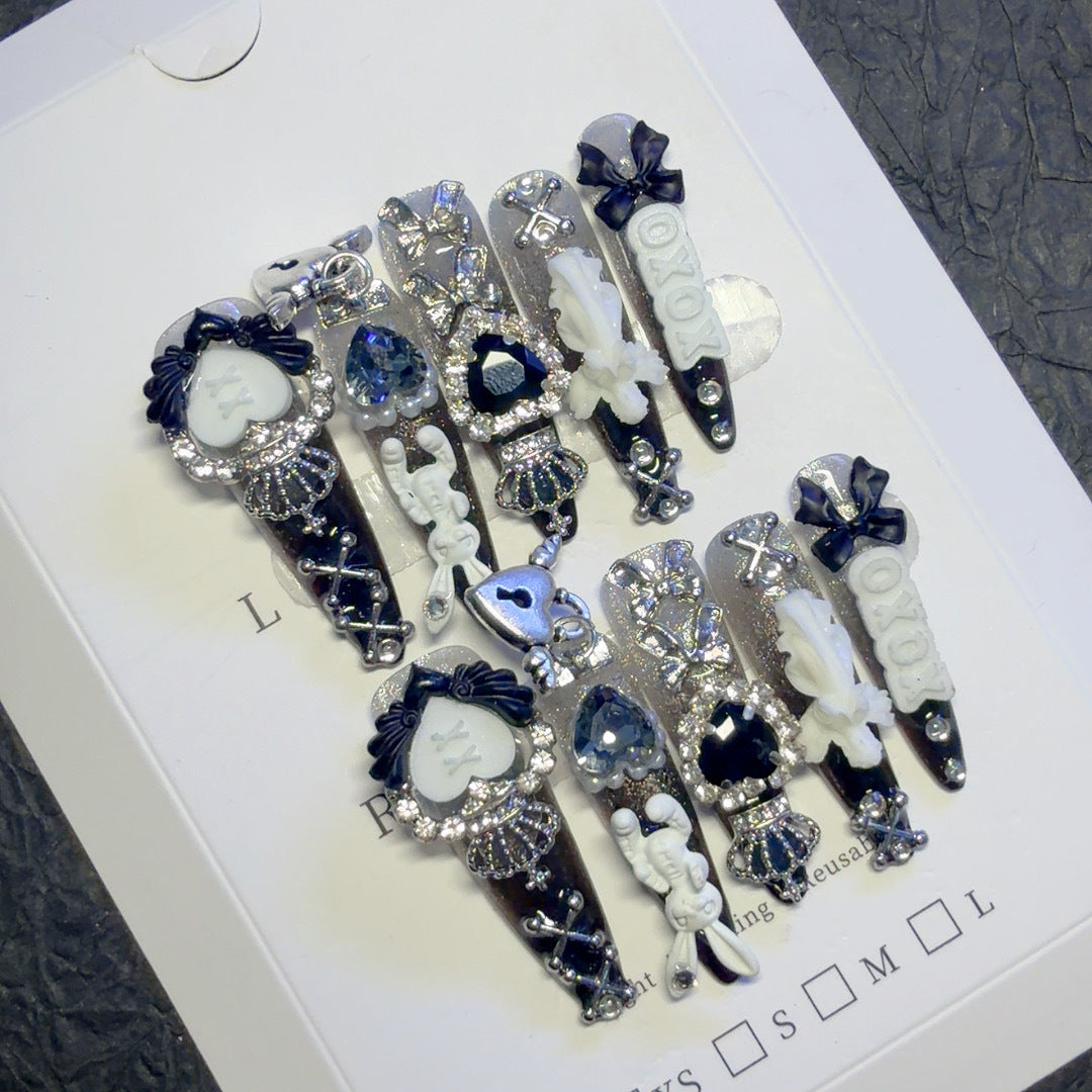 Decorative 3D Nail Art Clips