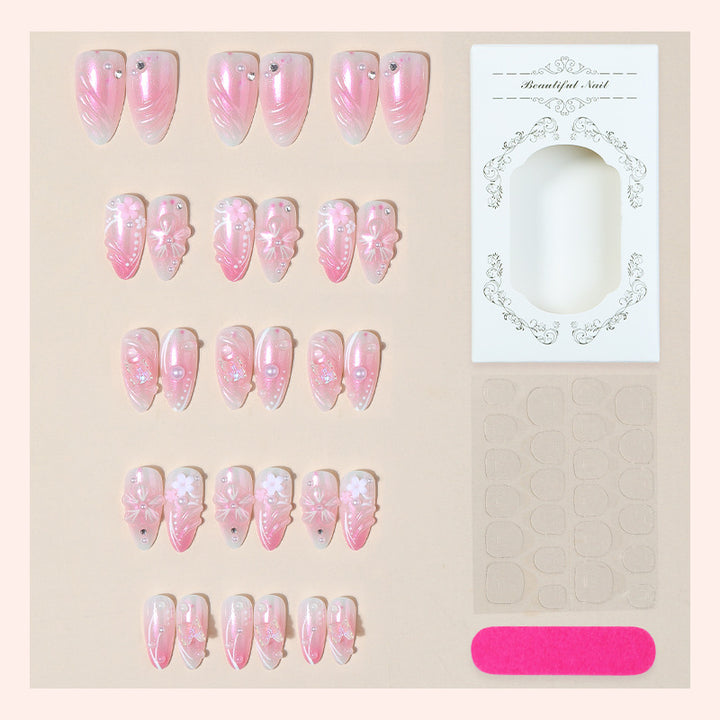 Premium Decorative Press-On Nail Art Set Kalsten