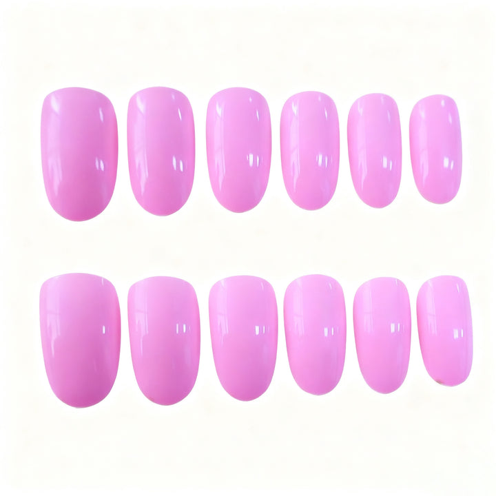 Elegant Glossy Press-On Nail Enhancements Kalsten