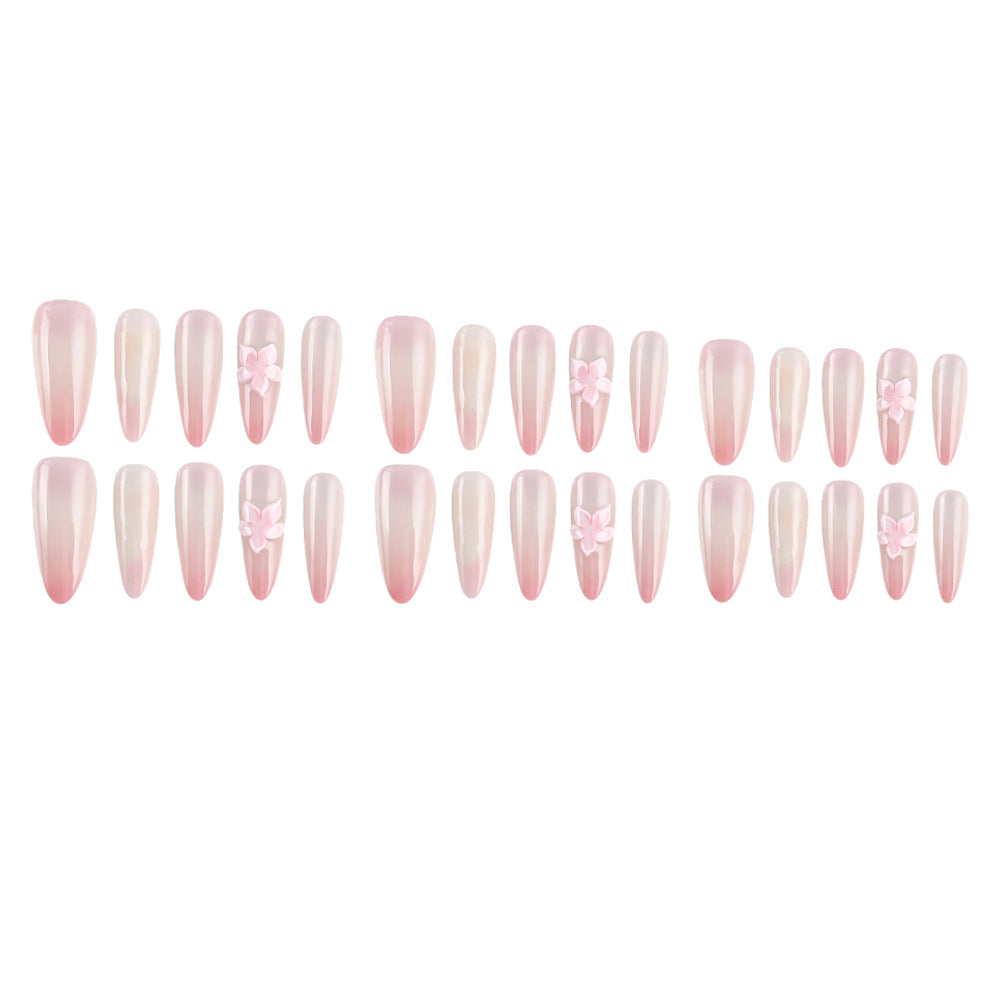 Elegant Floral Press-On Nails Kalsten