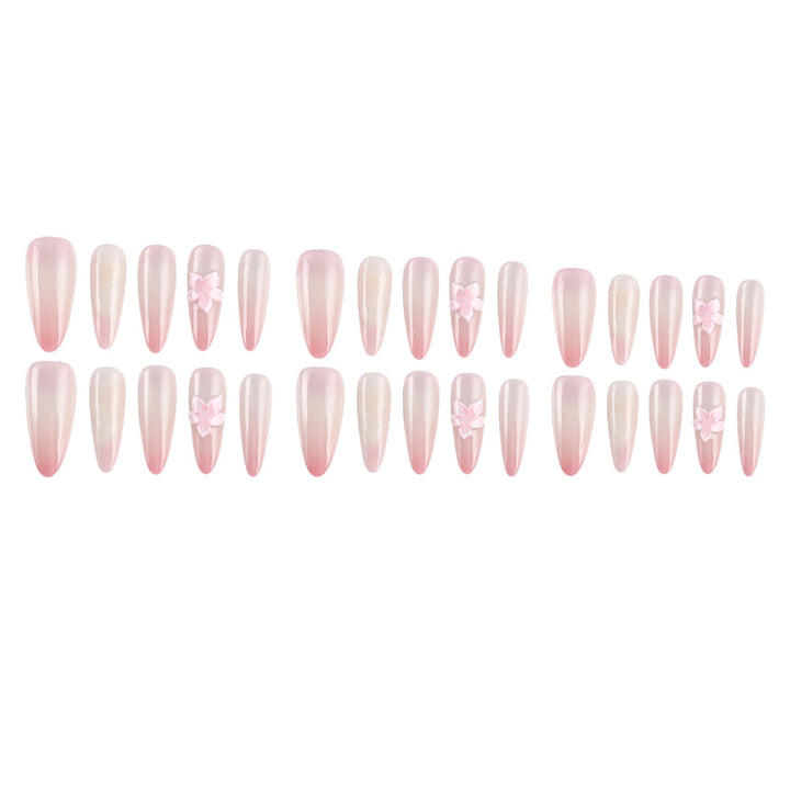 Elegant Floral Press-On Nails Kalsten