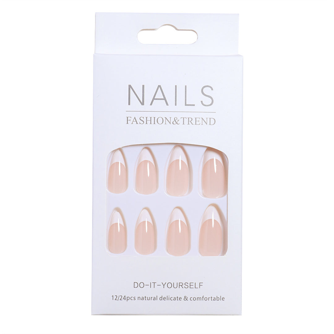 Elegant French Tip Press-On Nails Kalsten 1787224920