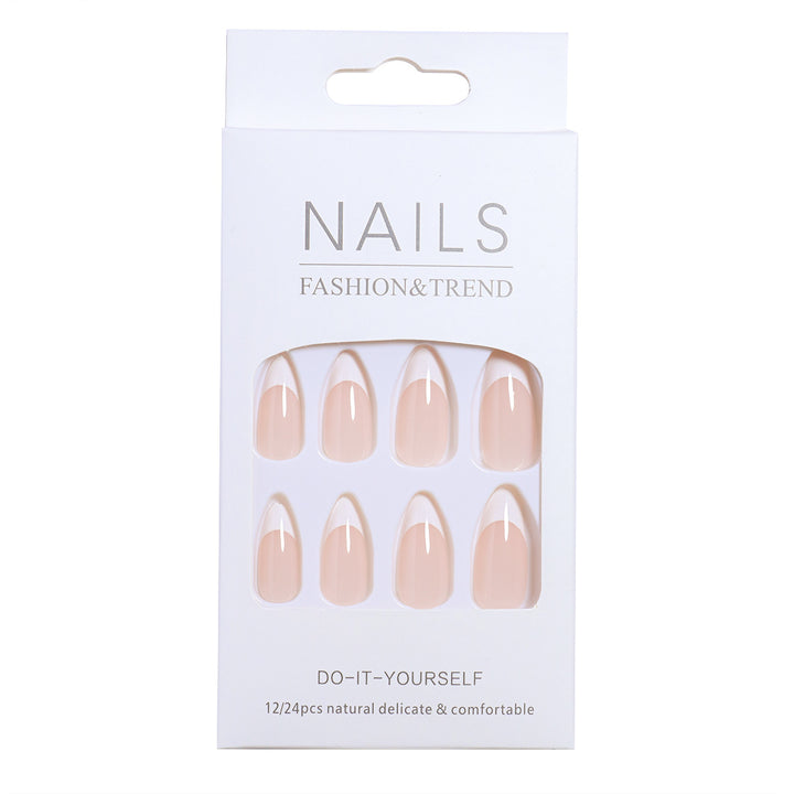 Elegant French Tip Press-On Nails Kalsten 1787224920