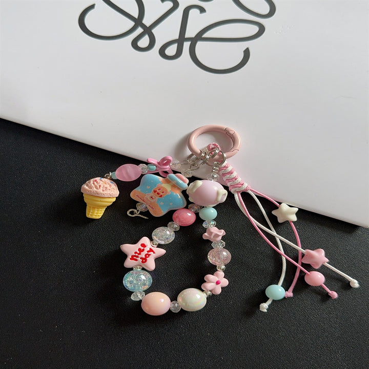 Playful Themed Charm Keychain Kalsten 1790135048