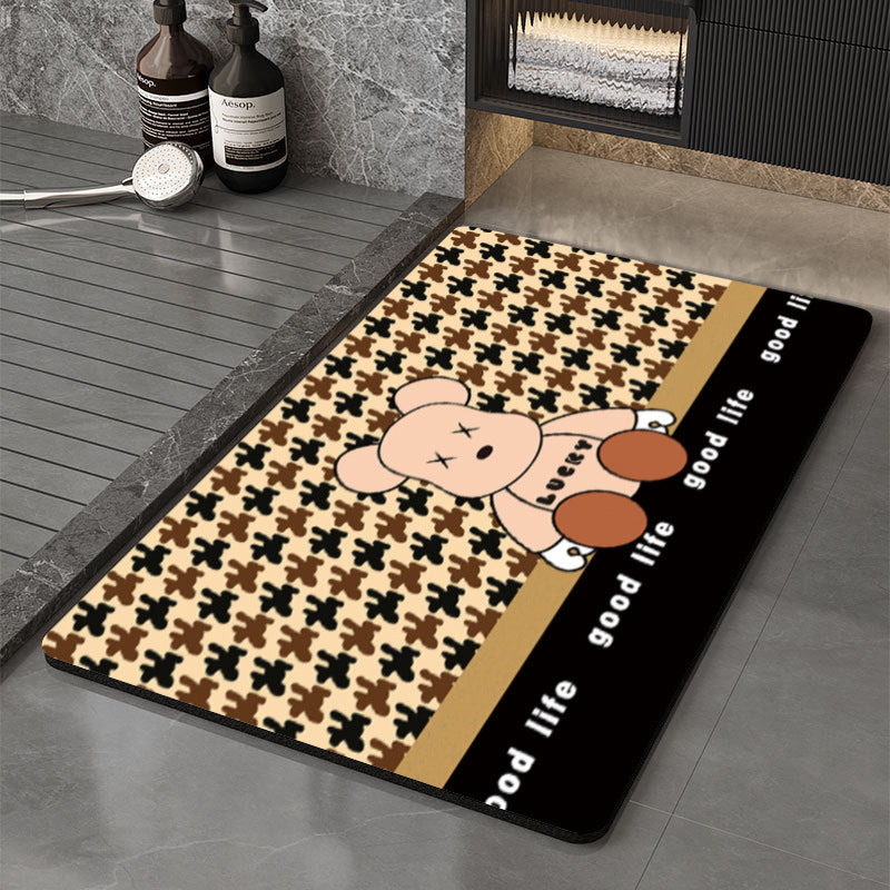 Decorative Bath Mat Kalsten
