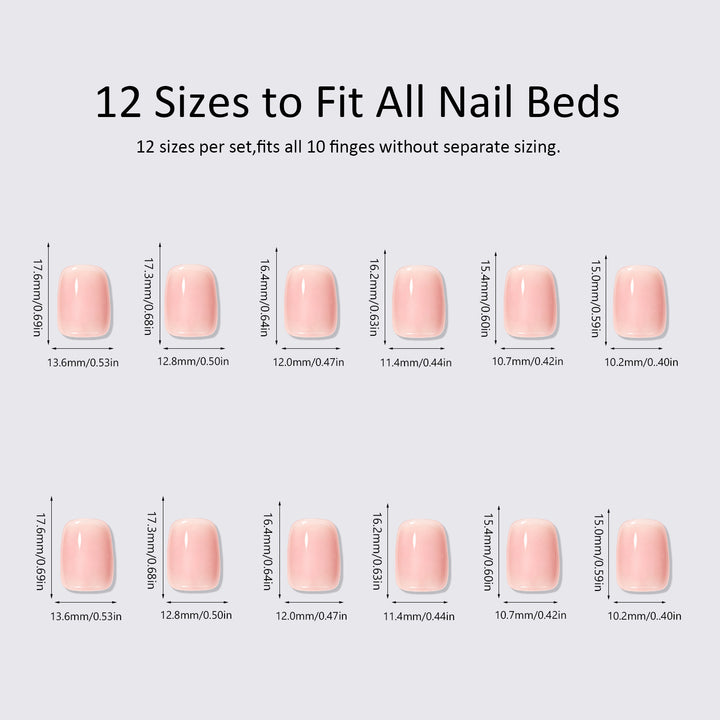 Artificial nail set with delicate floral designs and elegant accents Kalsten