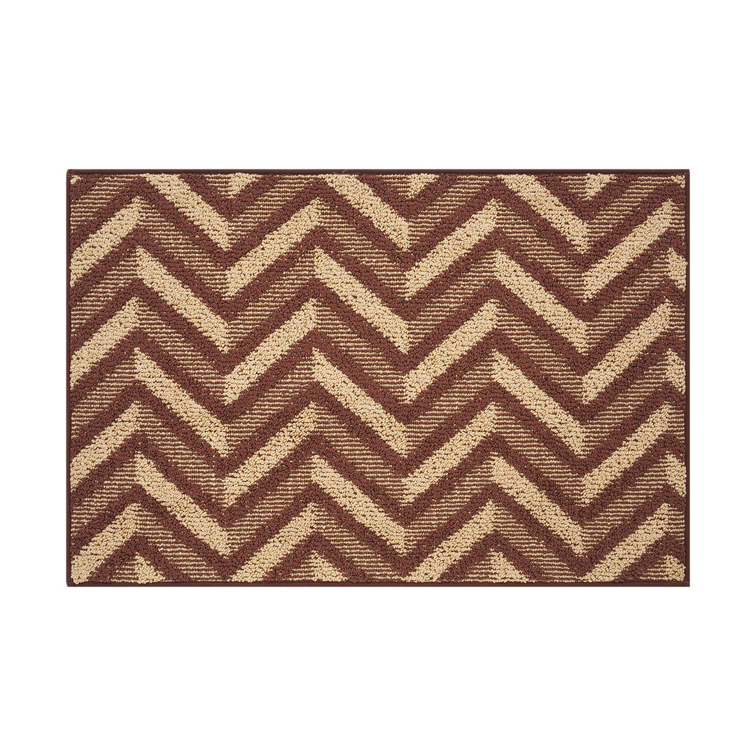 Textured Geometric Doormat Kalsten