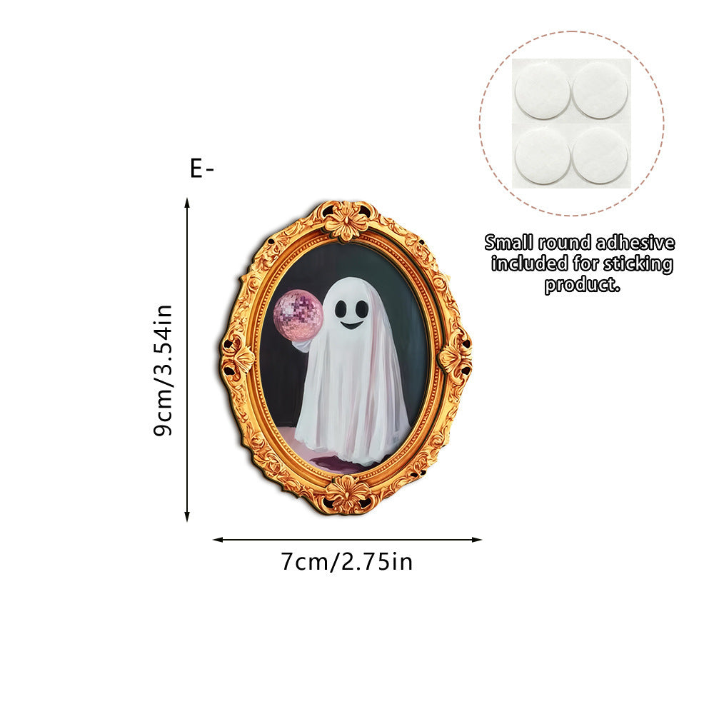 Wall art with creative ghost motif Kalsten