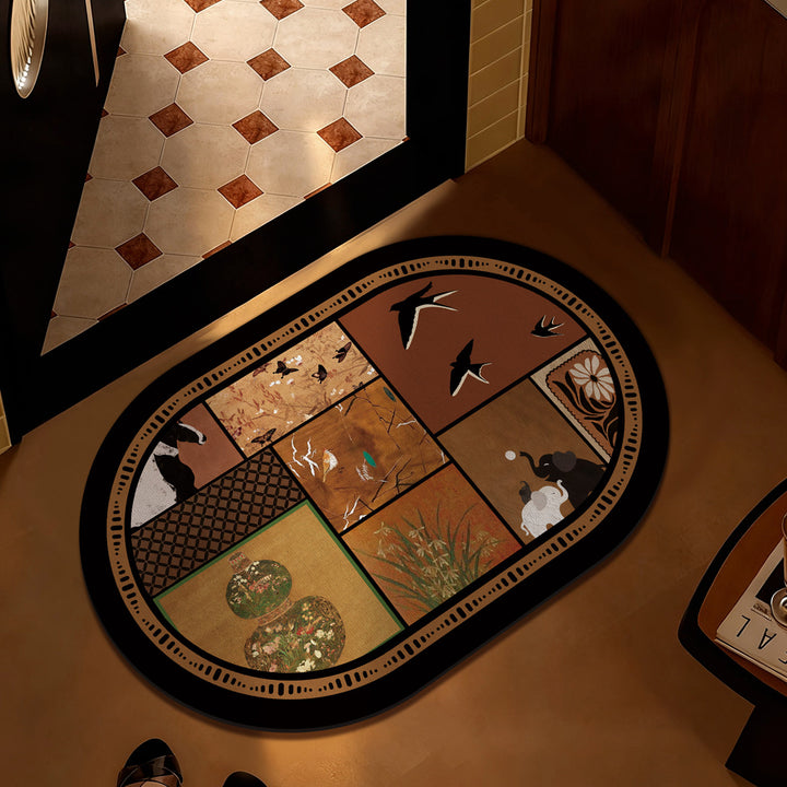 Artistic Decorative Area Mat