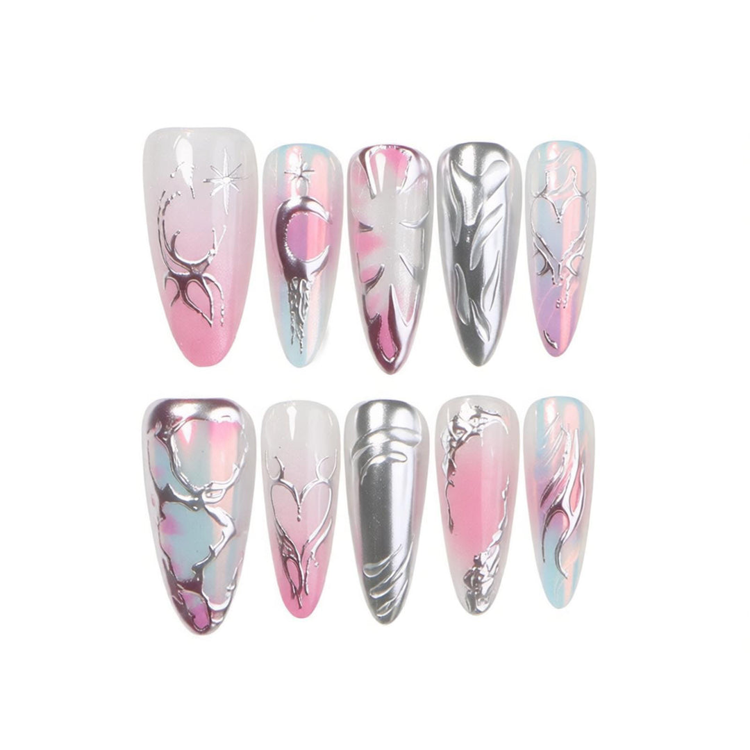 Abstract Nail Art Kalsten