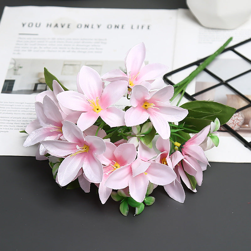 Decorative Realistic Flower Bouquet for Home Decor