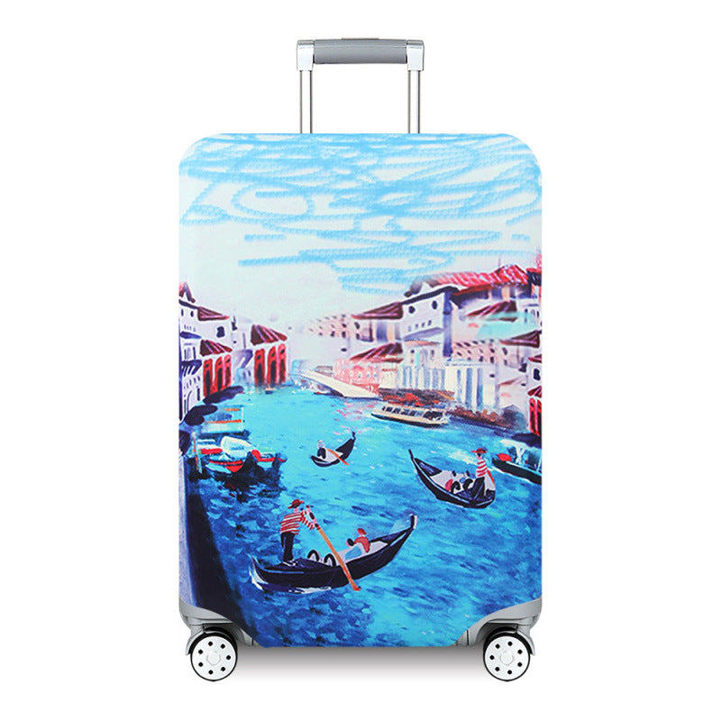 Artistic Travel Hard Shell Suitcase Kalsten
