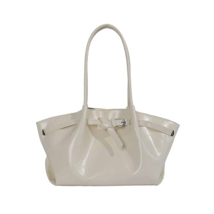 Sleek Minimalist Leather Tote Bag