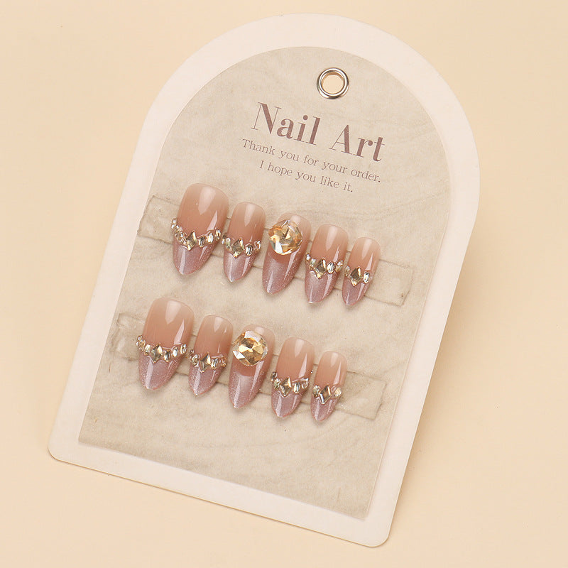 Glamorous Rhinestone Nail Art Kalsten