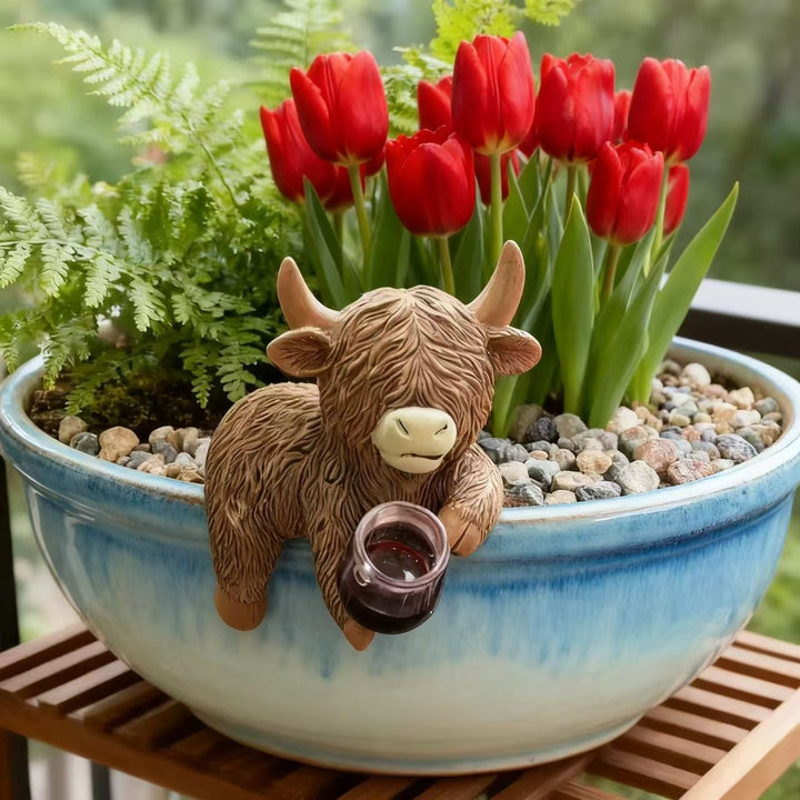 Decorative Highland Cattle Figure Kalsten