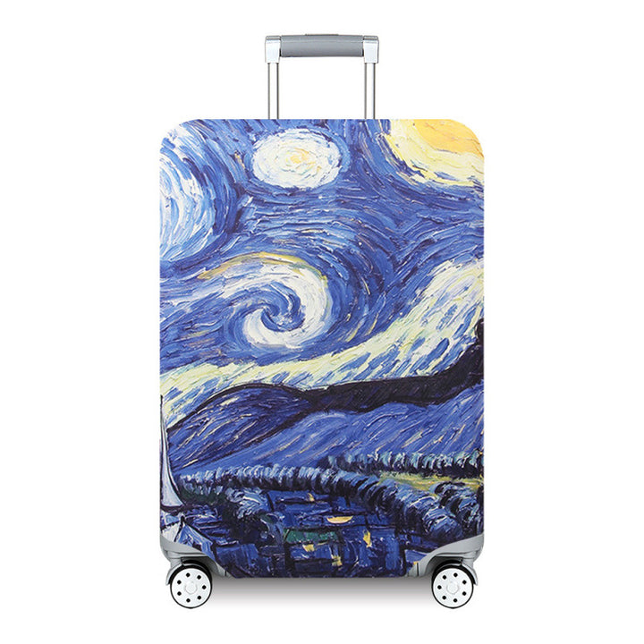 Women's suitcase with unique art design Kalsten