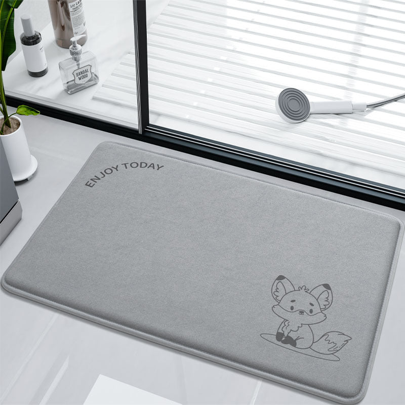 Cute Animal Design Bath Mat Kalsten