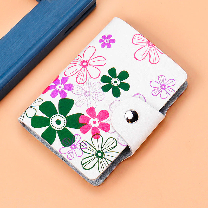 Floral Design Wallet kalsten