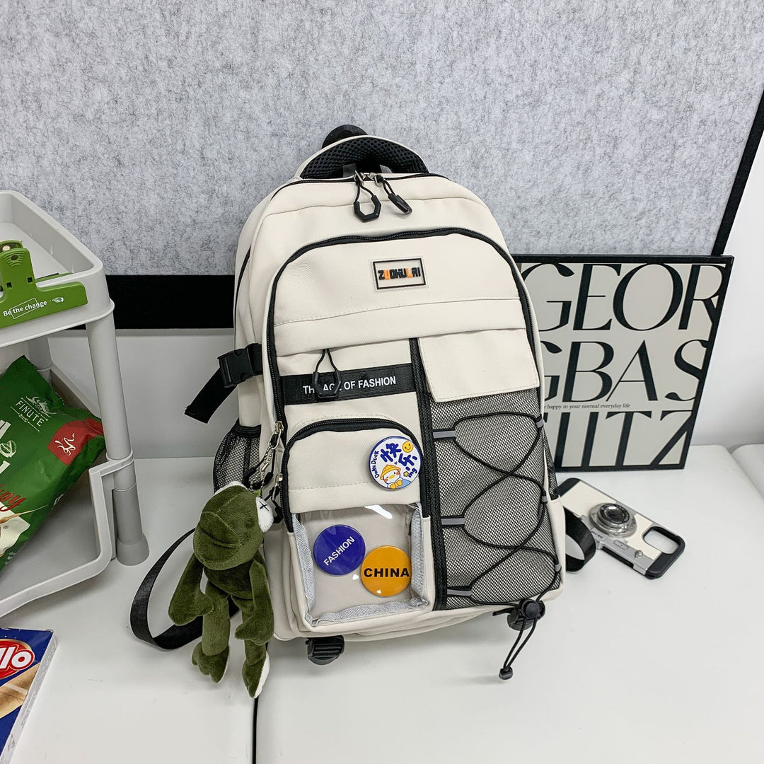 Multi-Compartment Fashion Backpack