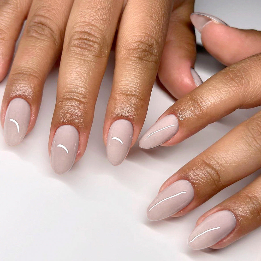Elegant Almond-Shaped Press-On Nail Set Kalsten