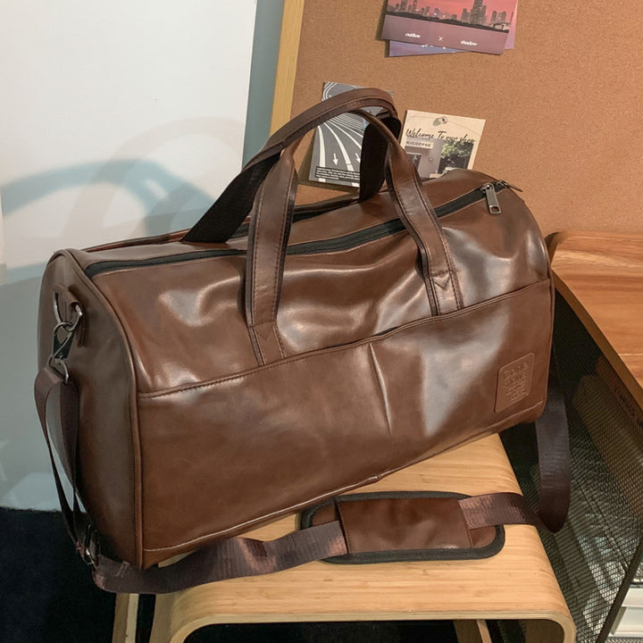 Premium Leather Travel Duffle Kalsten