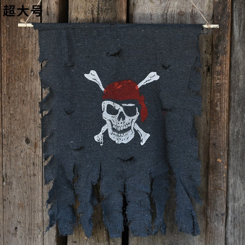 Pirate-Themed Hanging Wall Banner Kalsten