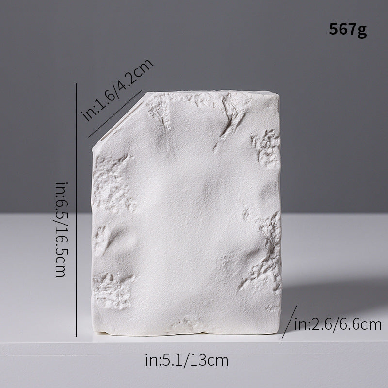 Decorative Textured Ceramic Vase