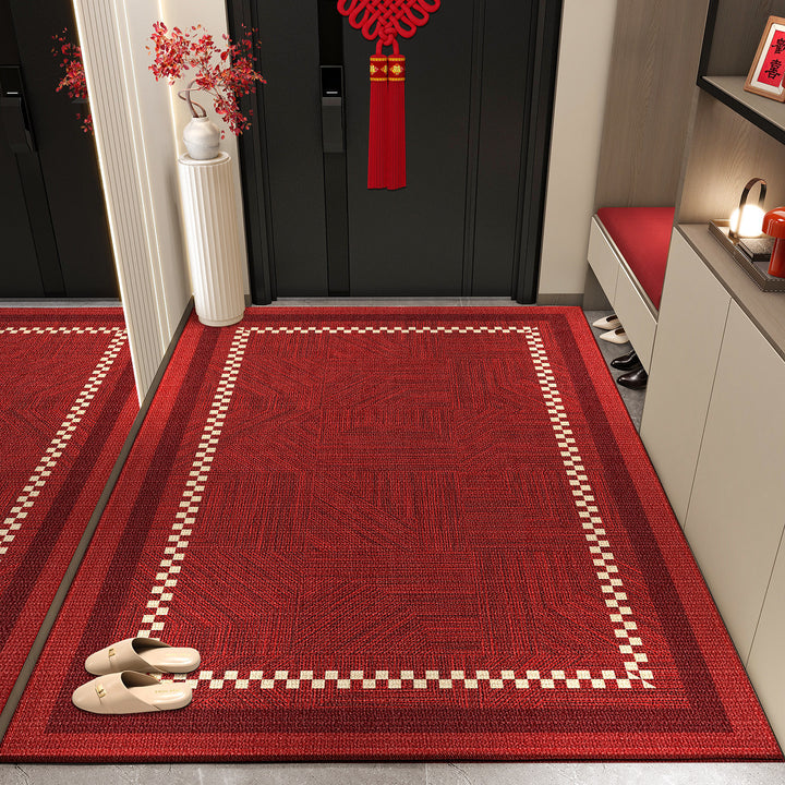 Elegant Patterned Entryway Mat