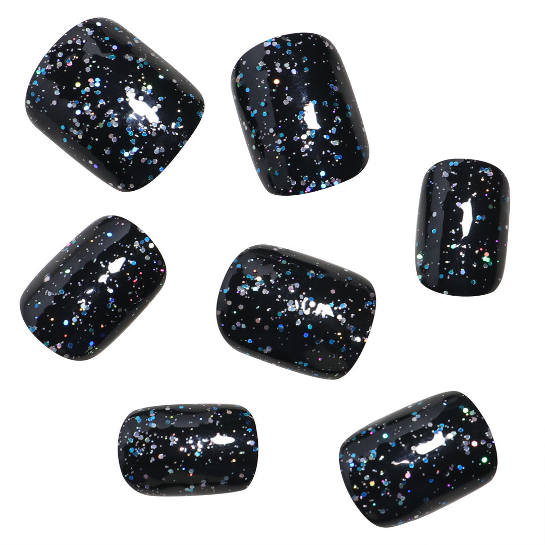 Sparkling Glitter Press-On Nails Kalsten