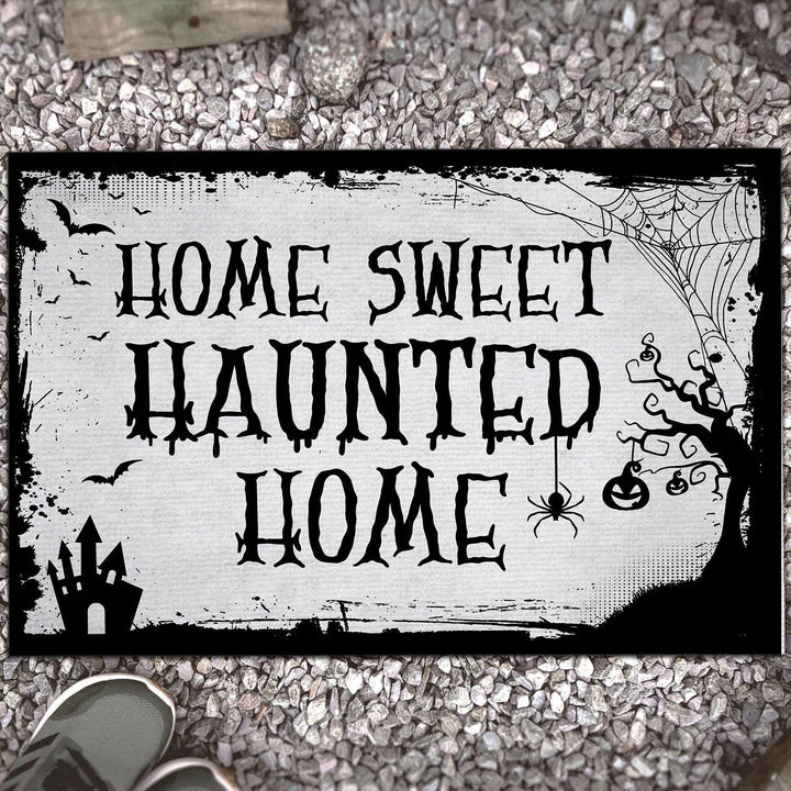 Halloween-Themed Welcome Mat