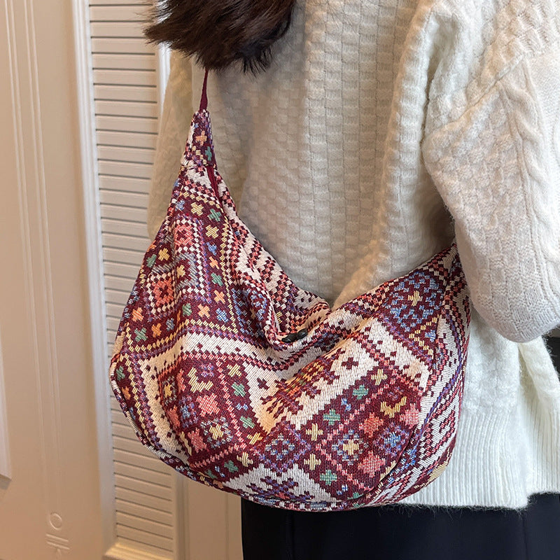 Ethnic Patterned Sling Bag