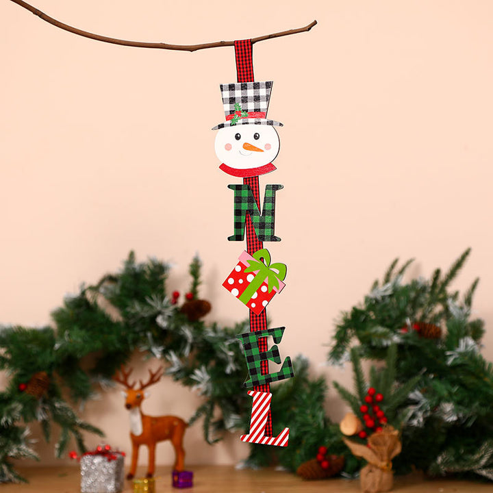 Holiday Decorative Wall Hanging Sign Kalsten