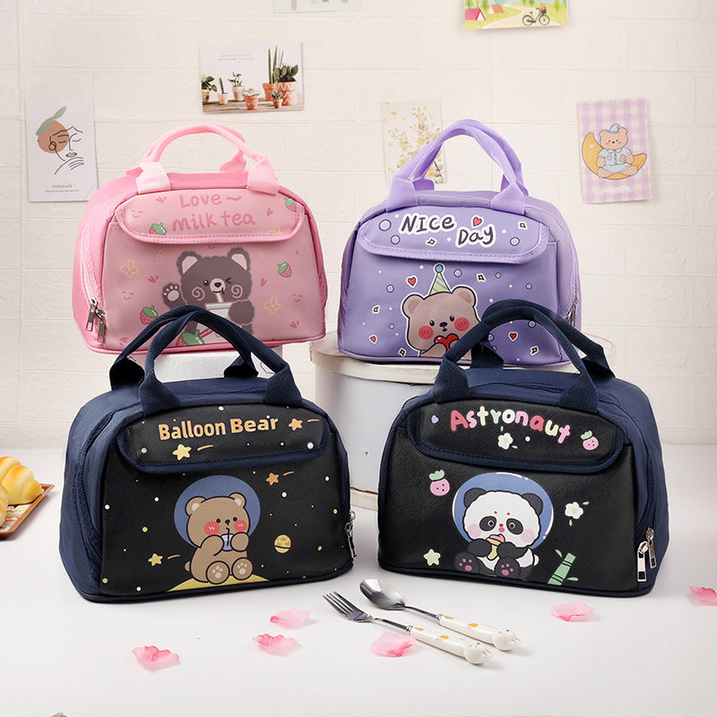 Insulated Space-Themed Lunch Bag Kalsten