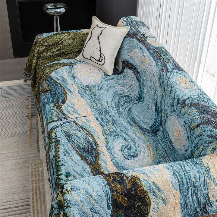 Artistic Tapestry Throw Blanket