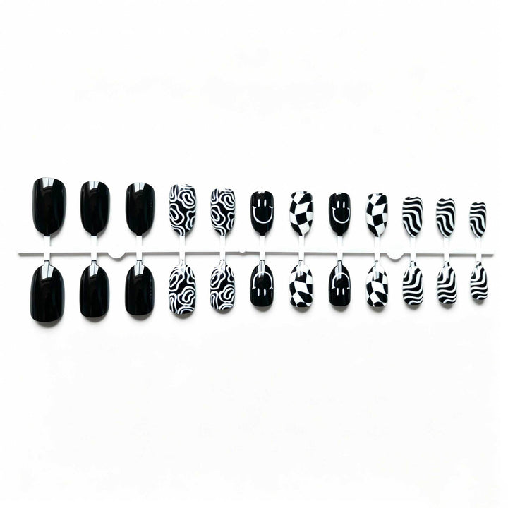 Creative Abstract Nail Art Set