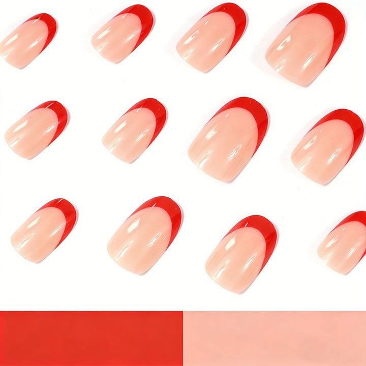 Elegant French Tip Nail Kit Kalsten