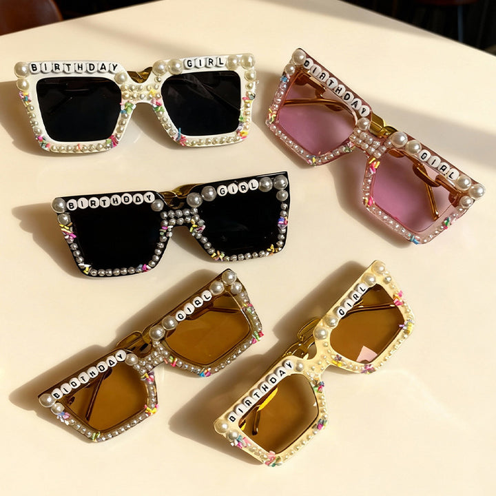 Playful Birthday-Themed Statement Sunglasses Kalsten